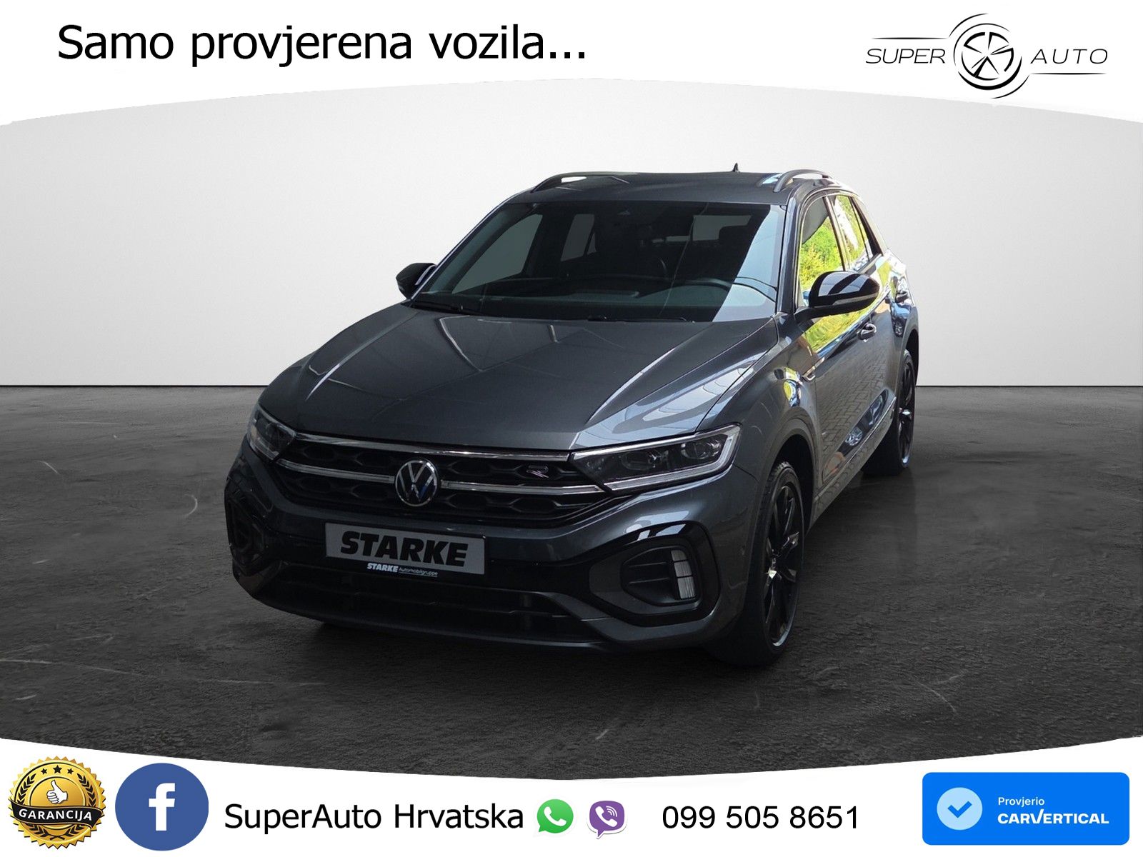 Volkswagen T-Roc 2.0 TSI (190 KS) 4M DSG LED+GR SJED+ACC