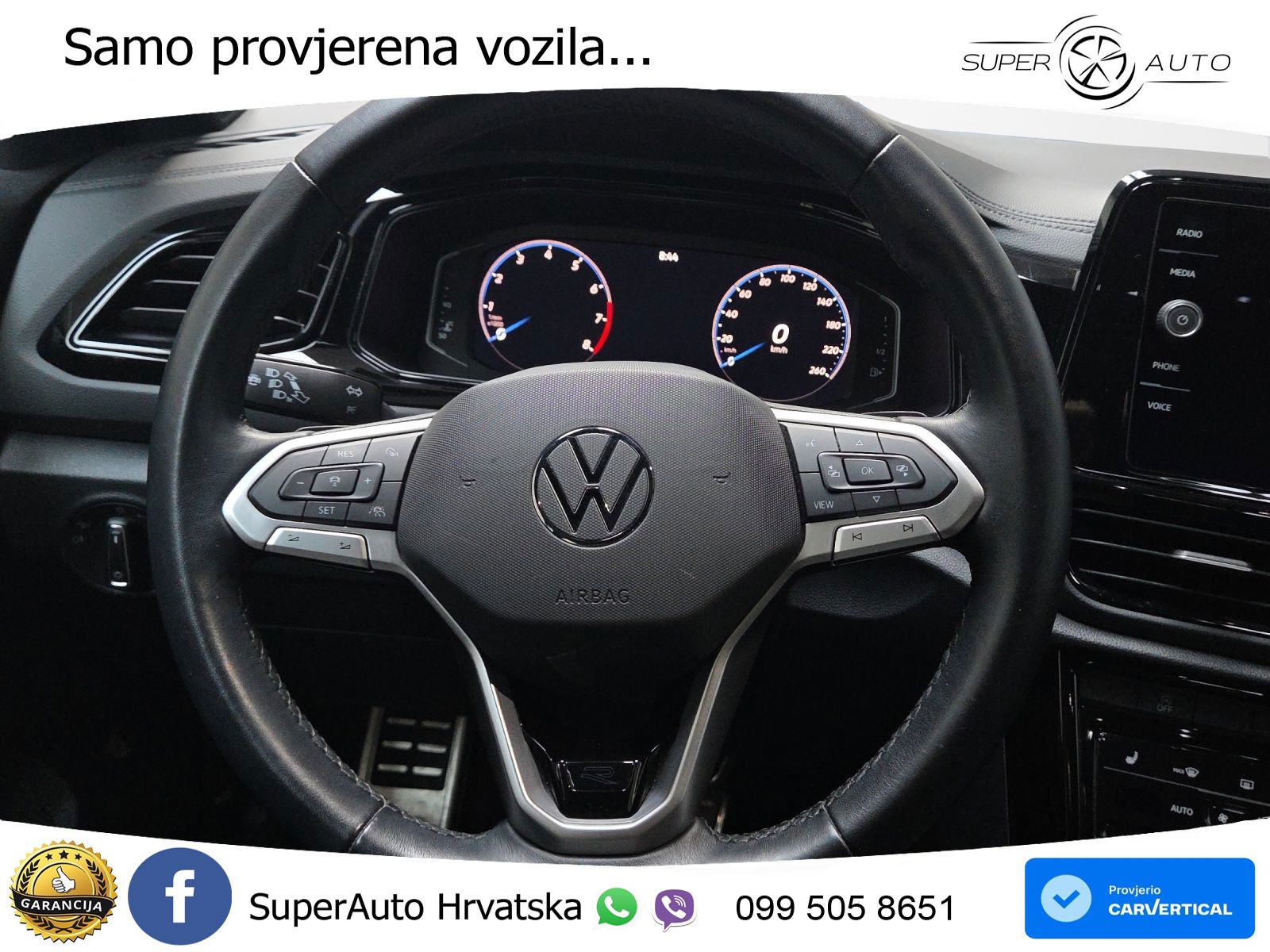 Volkswagen T-Roc 2.0 TSI (190 KS) 4M DSG LED+GR SJED+ACC