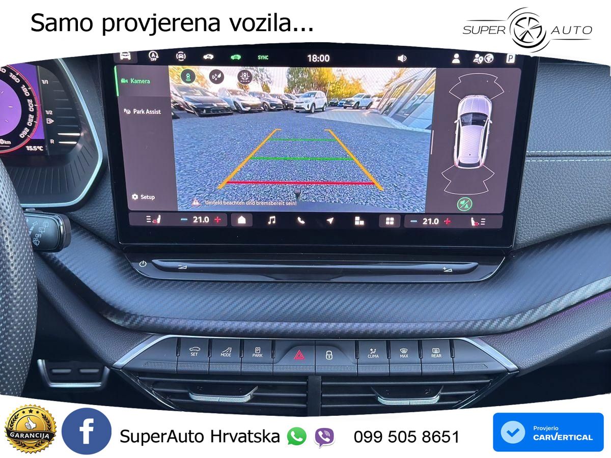 Škoda Octavia Combi 2.0 TDI (150 KS) DSG SportLine LED+GR SJED+ACC