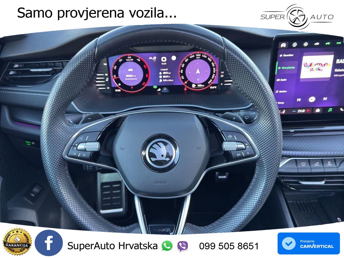 Škoda Octavia Combi 2.0 TDI (150 KS) DSG SportLine LED+GR SJED+ACC