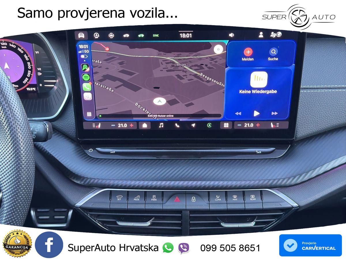 Škoda Octavia Combi 2.0 TDI (150 KS) DSG SportLine LED+GR SJED+ACC