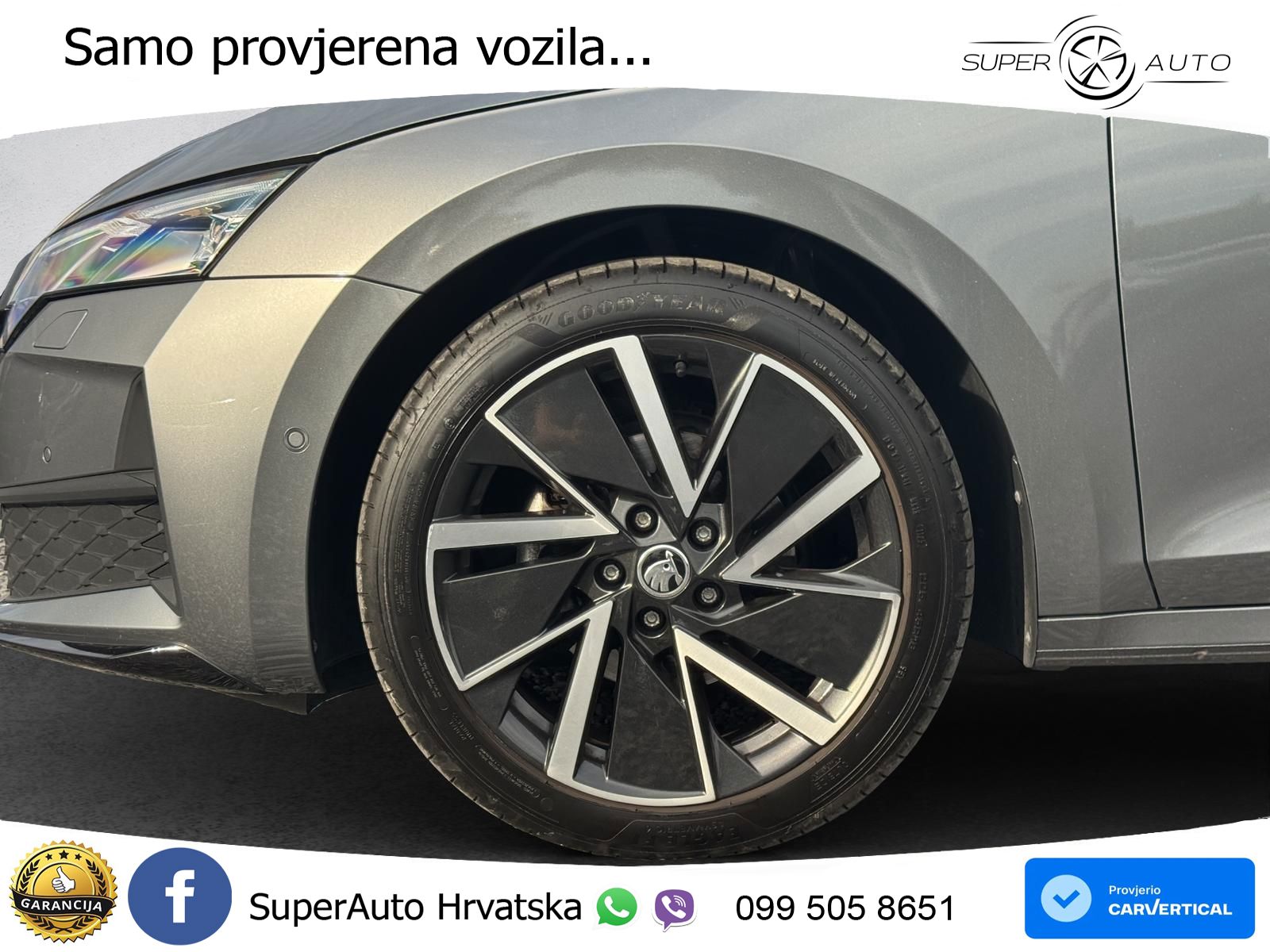 Škoda Octavia Combi 2.0 TDI (150 KS) DSG SportLine LED+GR SJED+ACC