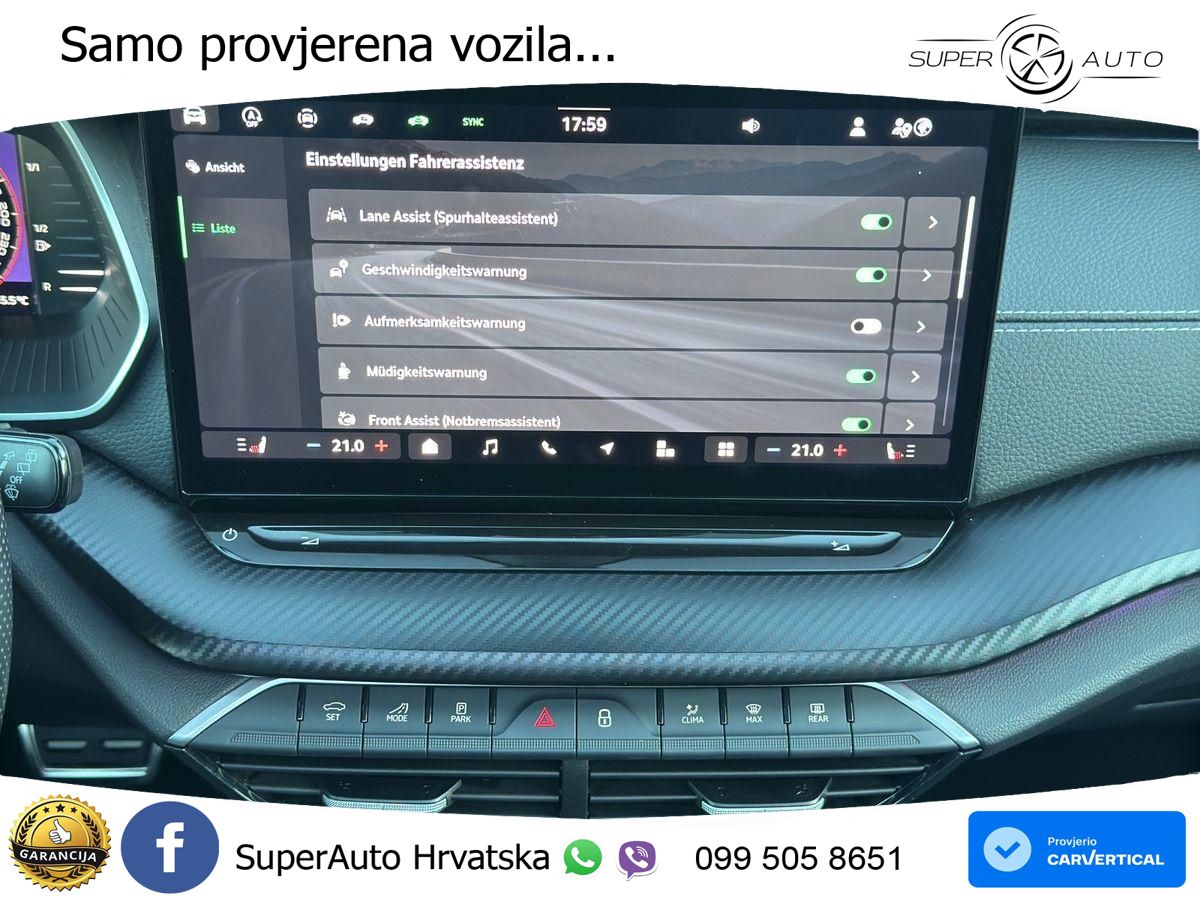 Škoda Octavia Combi 2.0 TDI (150 KS) DSG SportLine LED+GR SJED+ACC