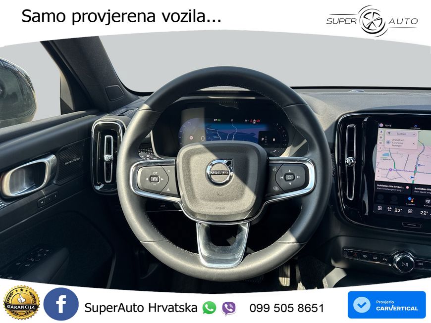 Volvo XC40 2.0 B3 163 KS Automatic LED+GR SJED+ACC