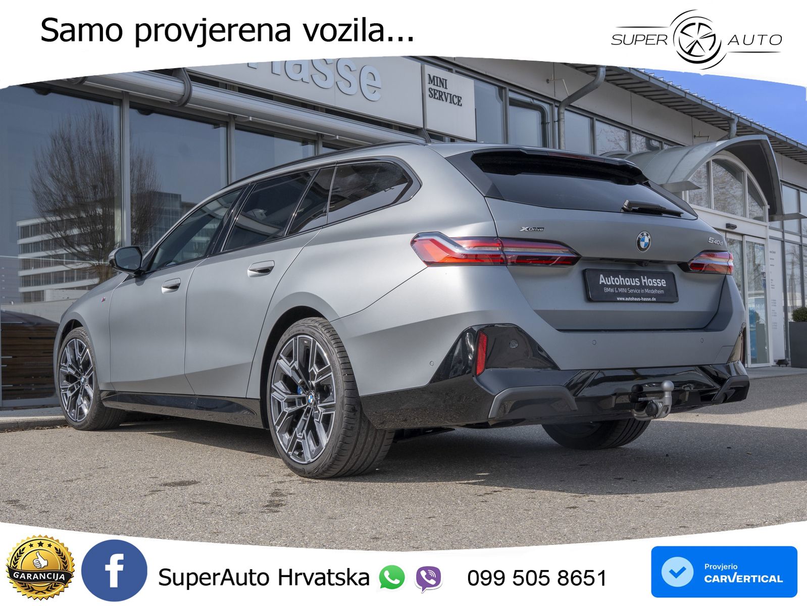 BMW 540d Touring (303 KS) xDrive Steptronic M Sport LED+GR SJED+ACC