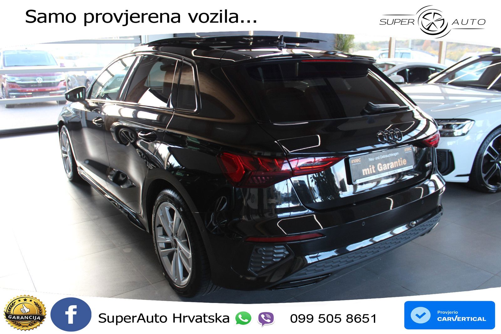 Audi A3 40 TFSI (190 KS) quattro S tronic S line LED+GR SJED+ACC