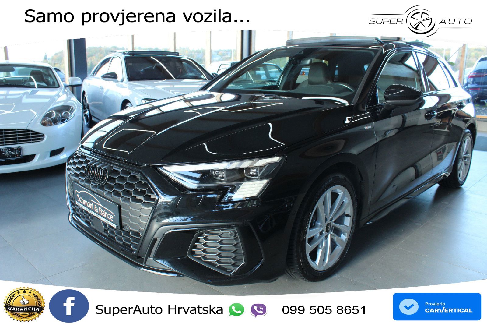 Audi A3 40 TFSI (190 KS) quattro S tronic S line LED+GR SJED+ACC