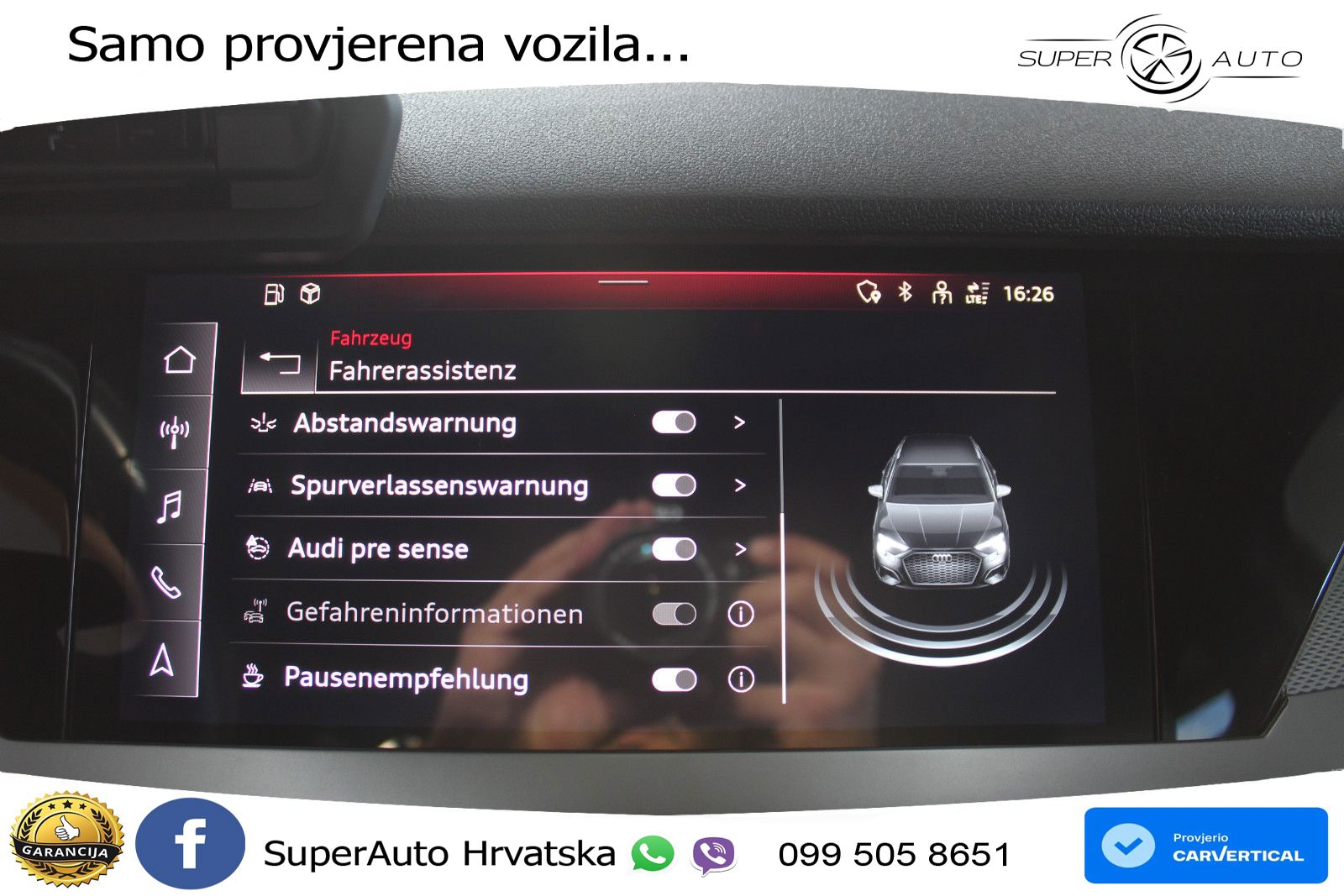 Audi A3 40 TFSI (190 KS) quattro S tronic S line LED+GR SJED+ACC