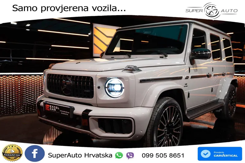 Mercedes AMG G 63 Long V8 (585 KS) 4MATIC 9G-TRONIC AMG SPEEDSHIFT TCT