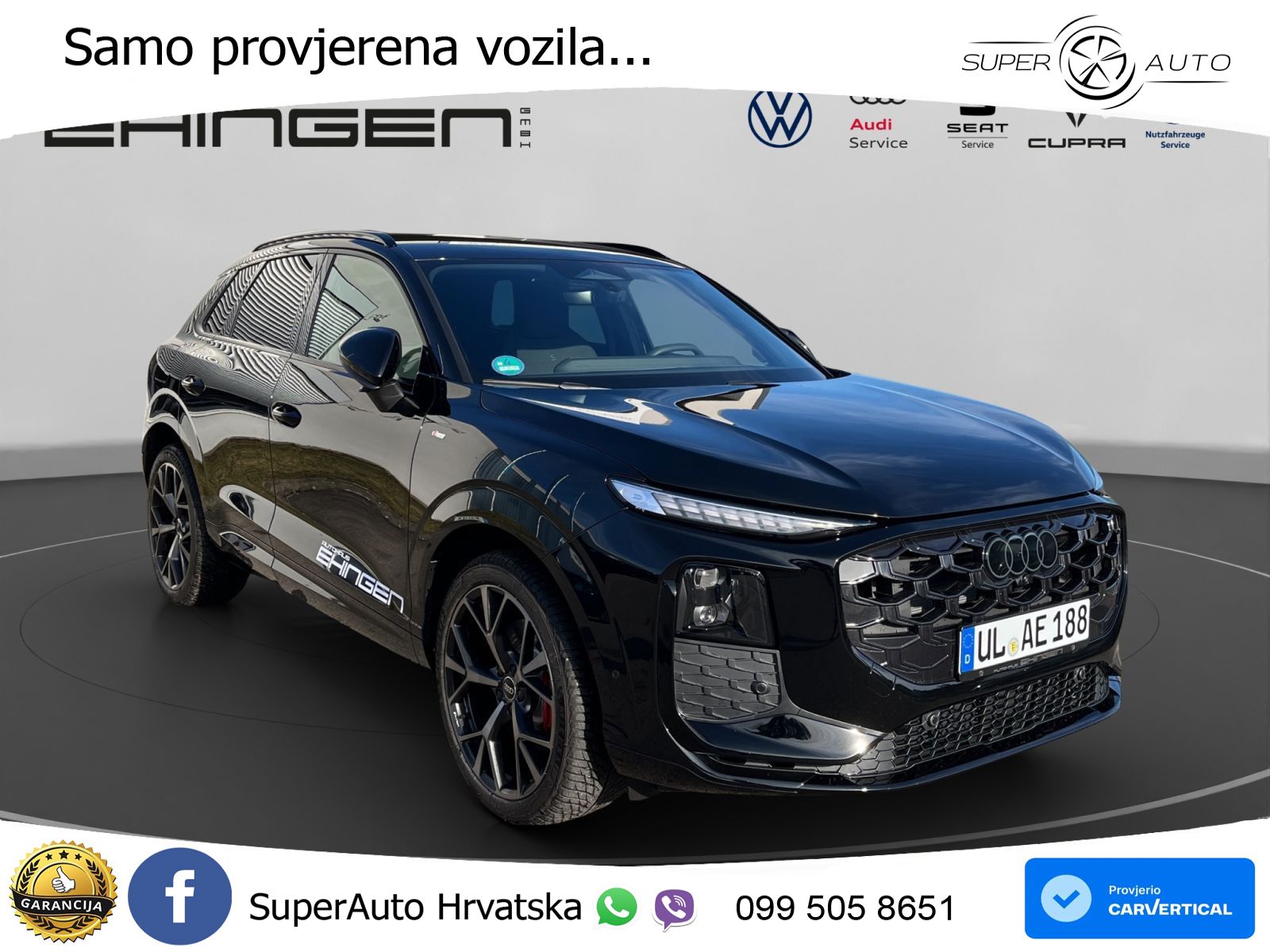 Audi Q3 2.0 TDI (150 KS) S tronic S line MATRIX+GR SJED+KAM