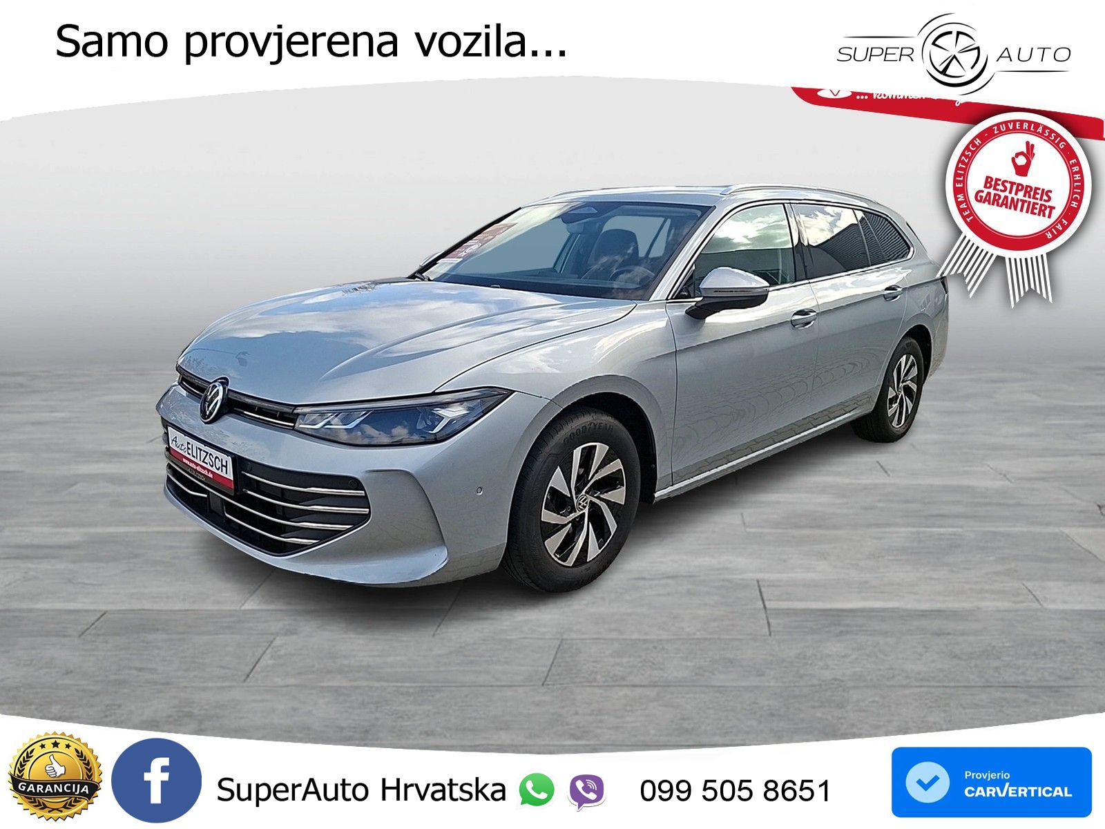 Volkswagen Passat Variant 1.5 eTSI (150 KS) DSG Business LED+GR SJED+ACC
