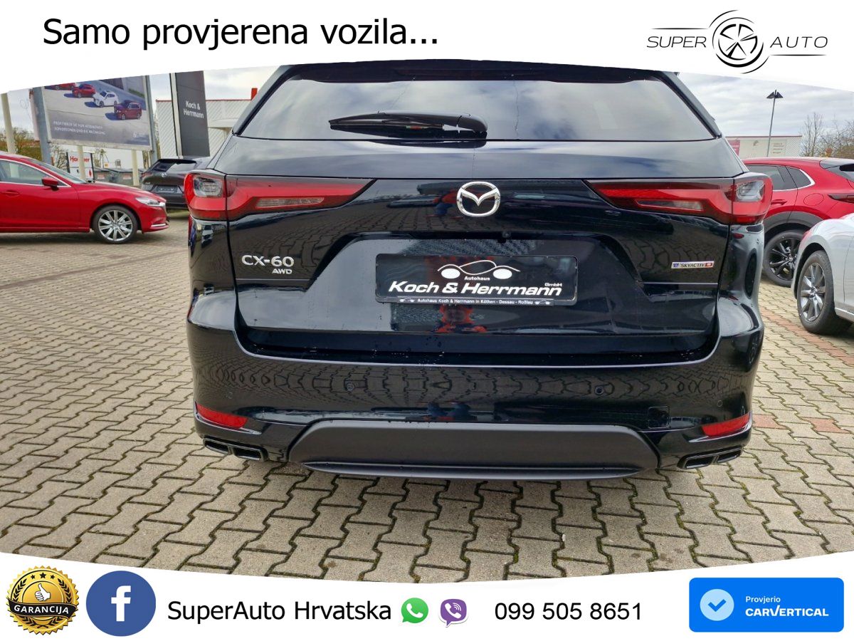 Mazda CX-60 3.3 e-Skyactiv D (254 KS) AWD Automatic MATRIX+GR SJED+KAM