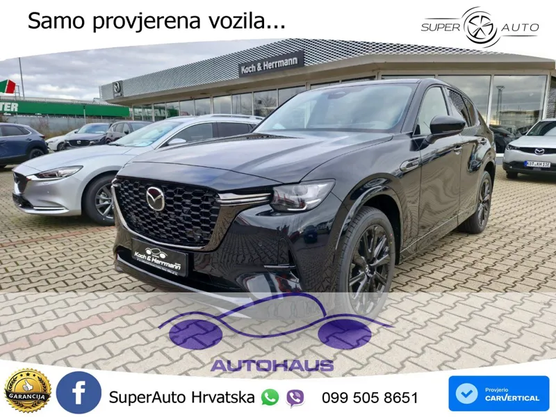 Mazda CX-60 3.3 e-Skyactiv D (254 KS) AWD Automatic MATRIX+GR SJED+KAM