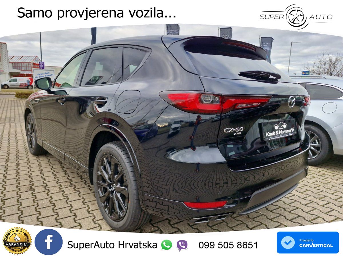 Mazda CX-60 3.3 e-Skyactiv D (254 KS) AWD Automatic MATRIX+GR SJED+KAM