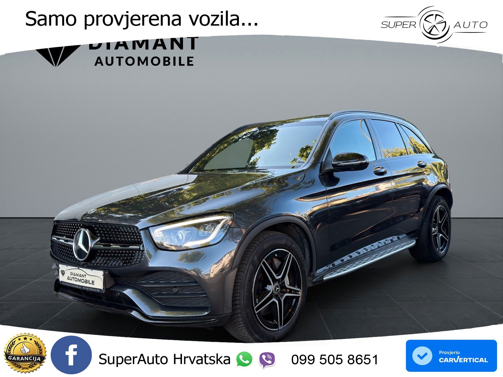 Mercedes GLC 400d (330 KS) 4MATIC 9G-TRONIC AMG LED+ACC