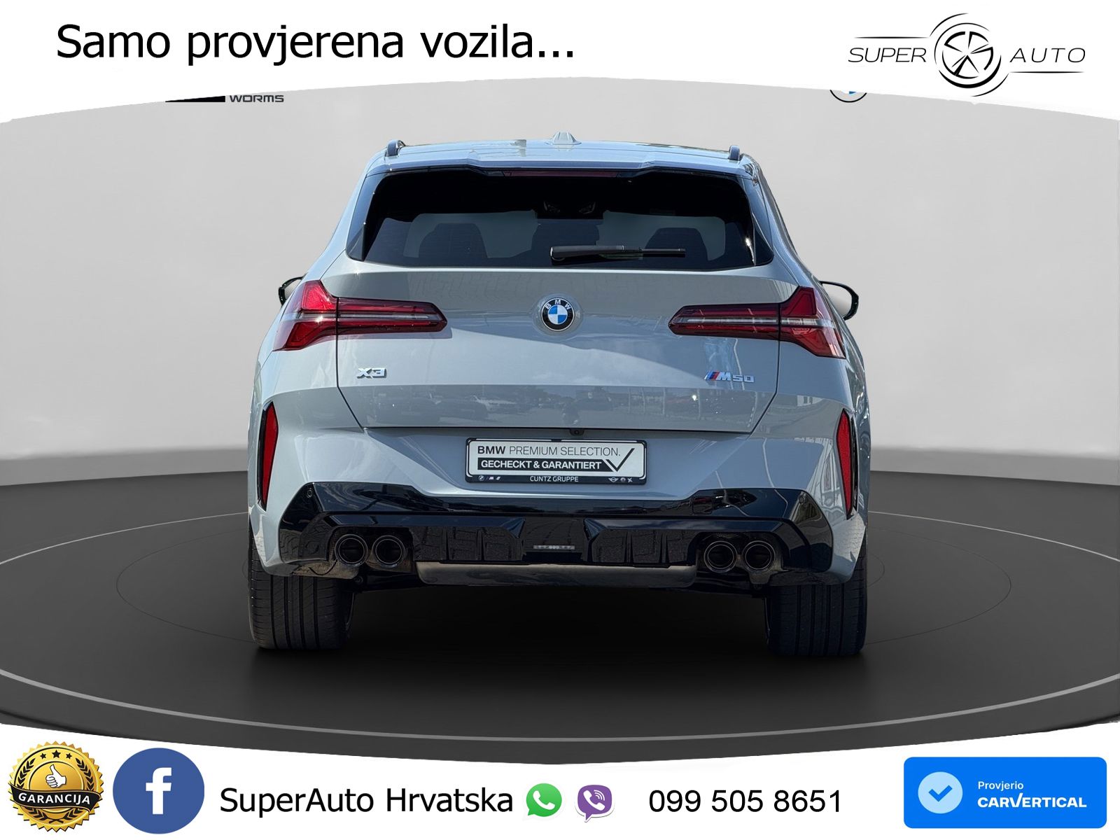 BMW X3 M50 xDrive Steptronic M Sport ACC+HEAD+4xGR SJED+360+PANO
