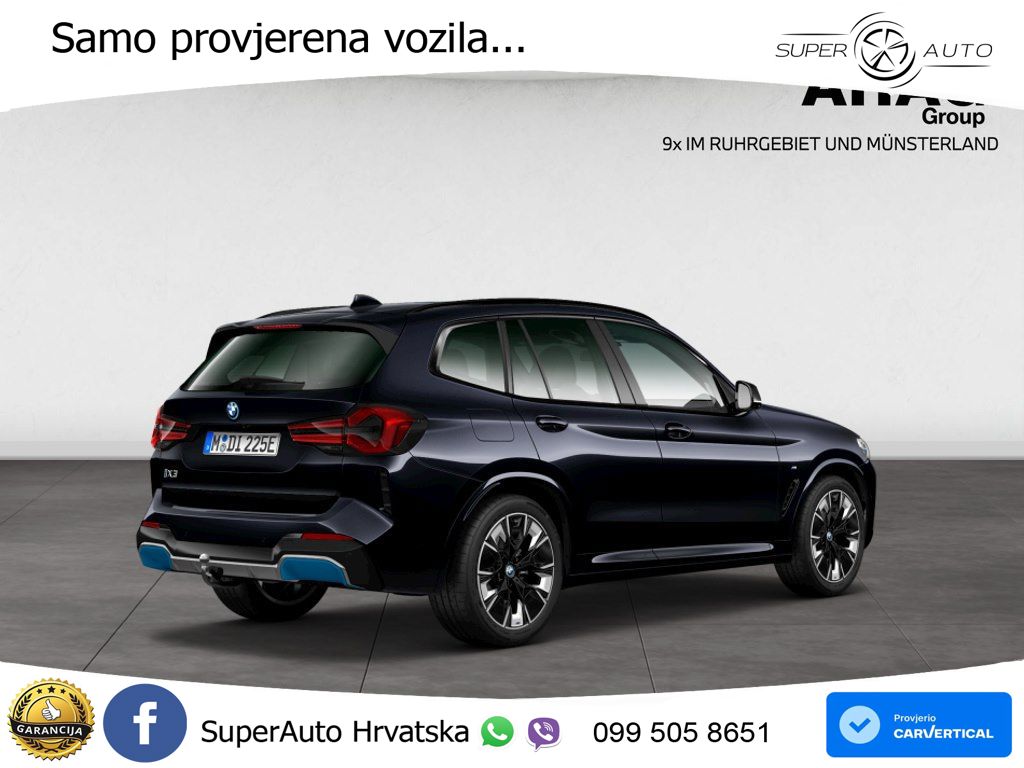 BMW iX3 80 kWh (286 KS) ACC+HEAD+GR SJED+360+PANO