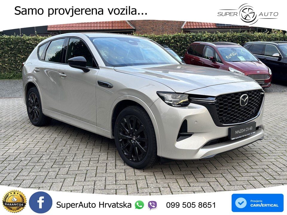 Mazda CX-60 2.5 e-Skyactiv (328 KS) AWD Automatic MATRIX+GR SJED+KAM