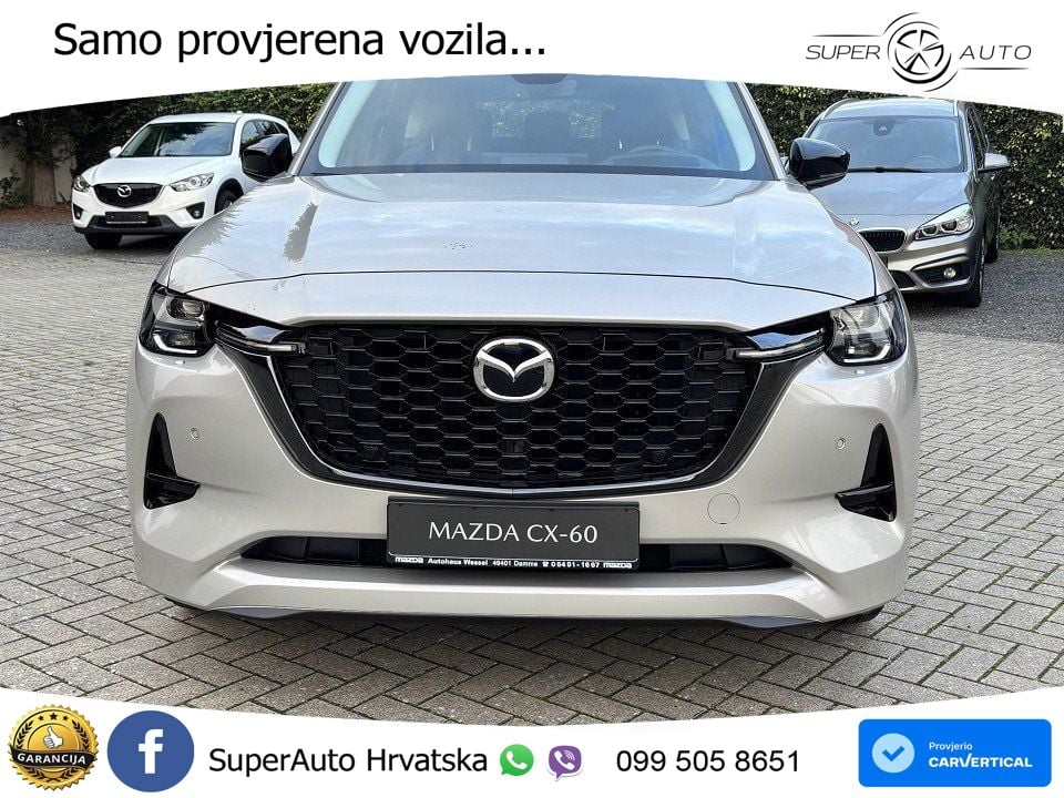 Mazda CX-60 2.5 e-Skyactiv (328 KS) AWD Automatic MATRIX+GR SJED+KAM