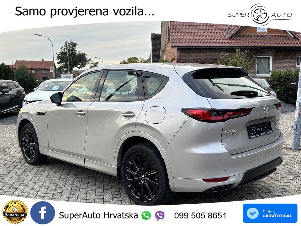 Mazda CX-60 2.5 e-Skyactiv (328 KS) AWD Automatic MATRIX+GR SJED+KAM