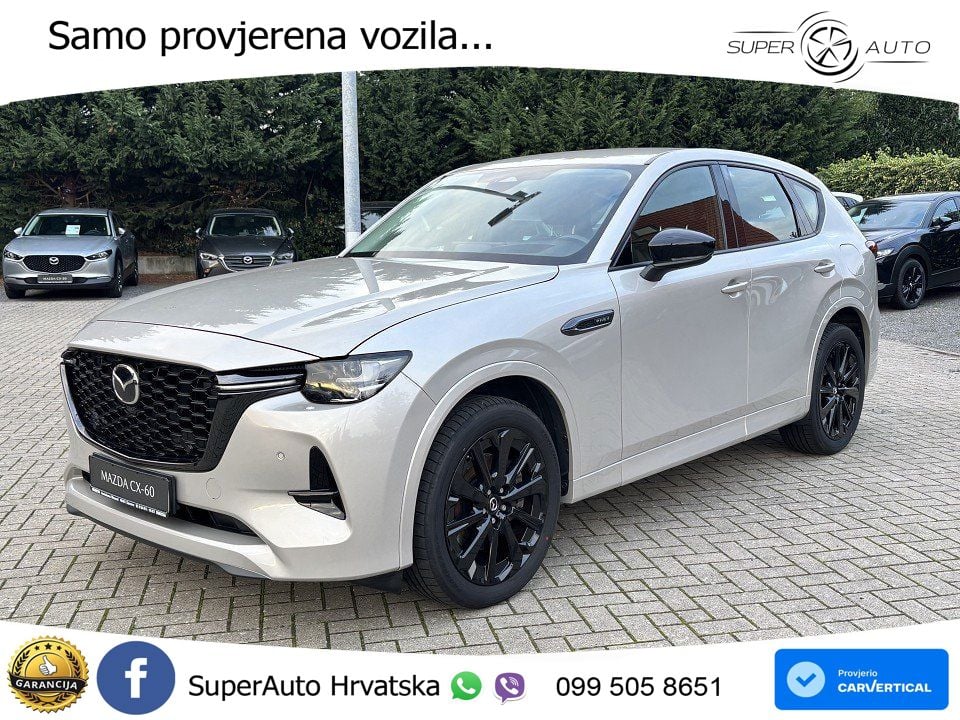 Mazda CX-60 2.5 e-Skyactiv (328 KS) AWD Automatic MATRIX+GR SJED+KAM