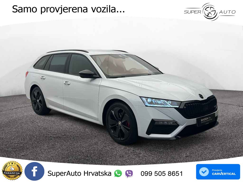 Škoda Octavia Combi RS 2.0 TDI (200 KS) 4x4 DSG MATRIX+GR SJED+KAM