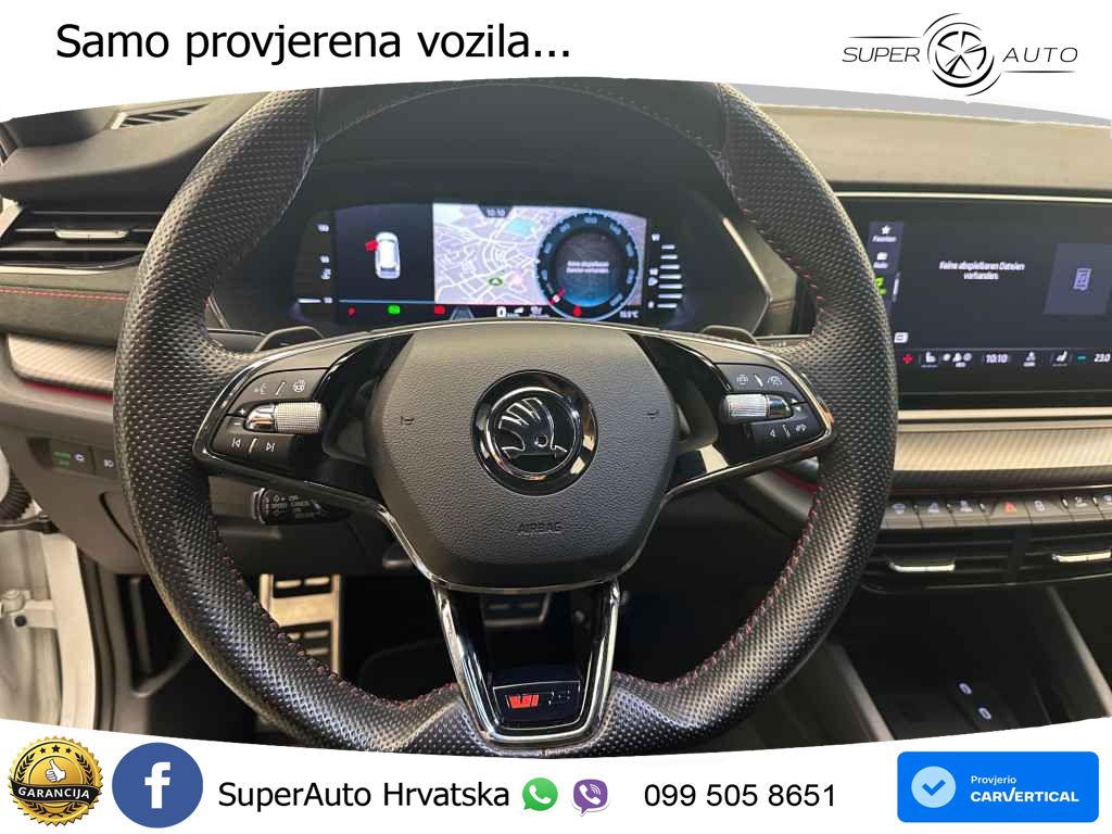 Škoda Octavia Combi RS 2.0 TDI (200 KS) 4x4 DSG MATRIX+GR SJED+KAM
