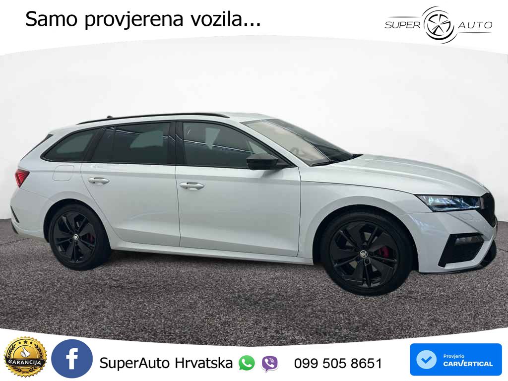 Škoda Octavia Combi RS 2.0 TDI (200 KS) 4x4 DSG MATRIX+GR SJED+KAM