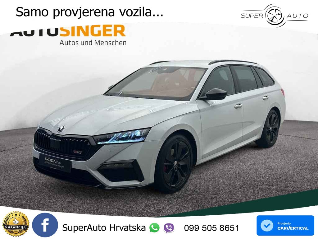 Škoda Octavia Combi RS 2.0 TDI (200 KS) 4x4 DSG MATRIX+GR SJED+KAM