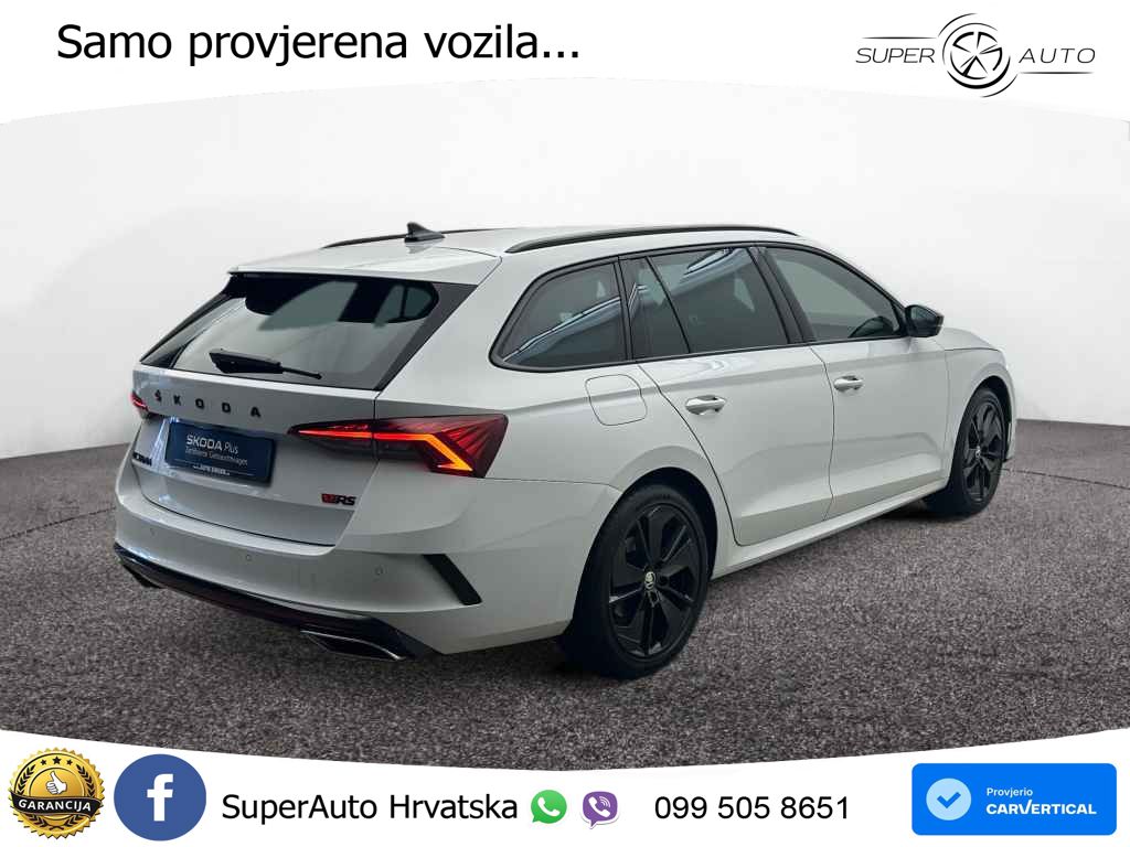 Škoda Octavia Combi RS 2.0 TDI (200 KS) 4x4 DSG MATRIX+GR SJED+KAM