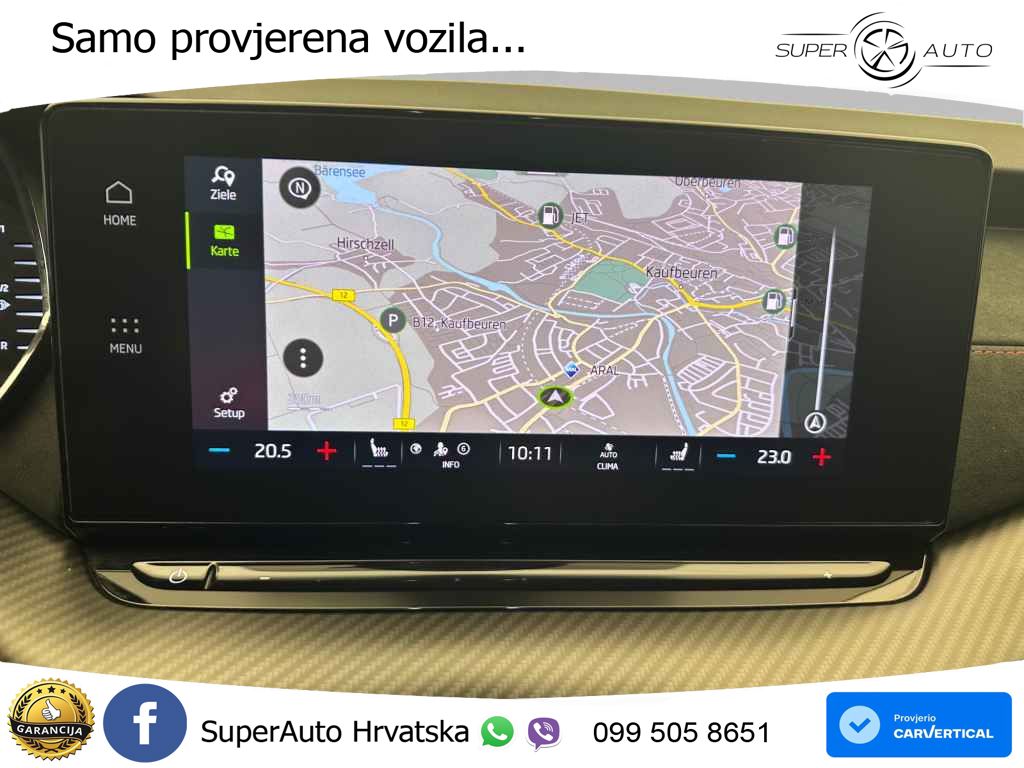 Škoda Octavia Combi RS 2.0 TDI (200 KS) 4x4 DSG MATRIX+GR SJED+KAM