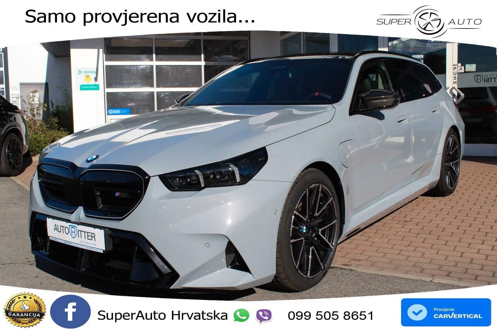 BMW M5 Touring 4.4 V8 (727 KS) xDrive Steptronic ACC+HEAD+4xGR SJED+360+PANO