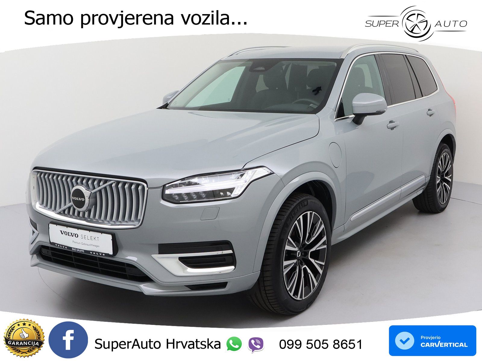 Volvo XC90 2.0 T8 AWD Automatic LED+GR SJED+ACC