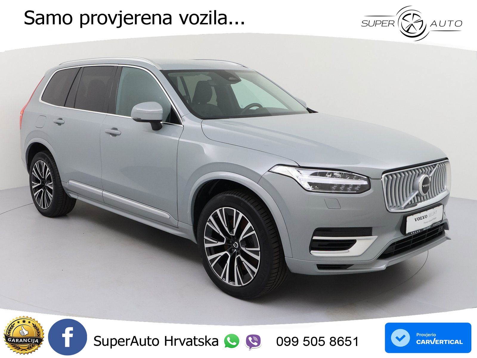 Volvo XC90 2.0 T8 AWD Automatic LED+GR SJED+ACC