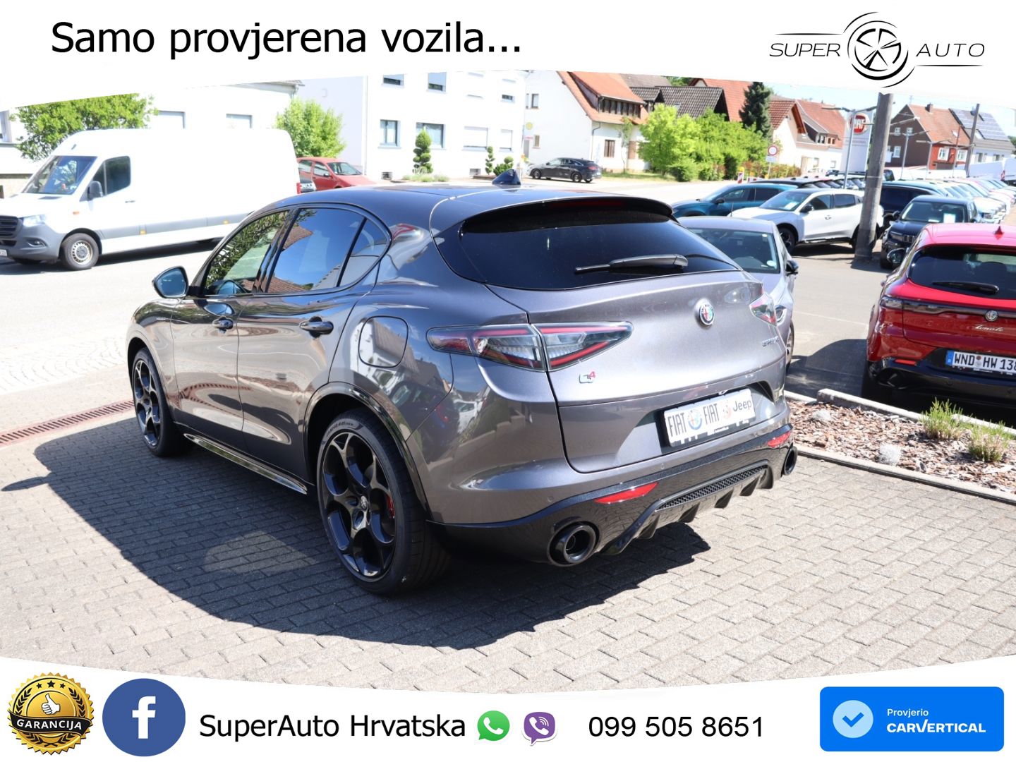 Alfa Romeo Stelvio 2.2 MultiJet II (210 KS) Q4 Automatic LED+GR SJED+ACC