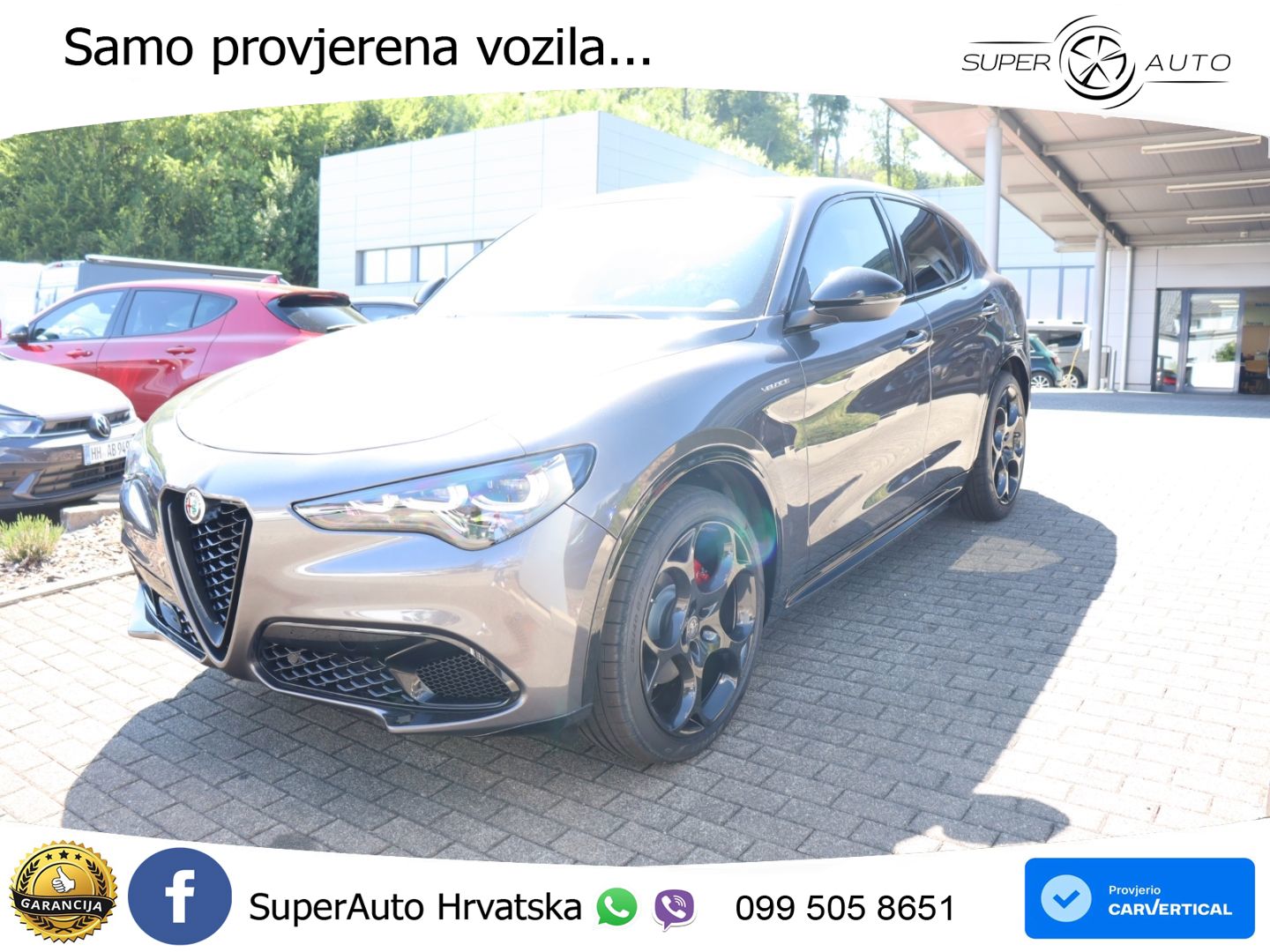 Alfa Romeo Stelvio 2.2 MultiJet II (210 KS) Q4 Automatic LED+GR SJED+ACC