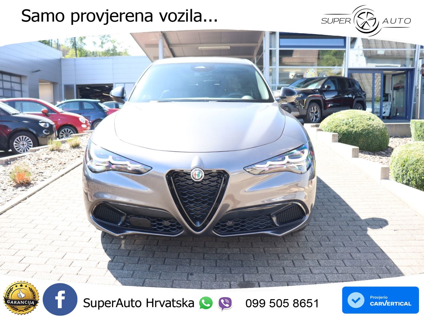 Alfa Romeo Stelvio 2.2 MultiJet II (210 KS) Q4 Automatic LED+GR SJED+ACC