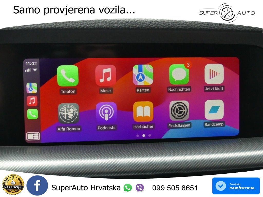 Alfa Romeo Stelvio 2.2 MultiJet II (210 KS) Q4 Automatic LED+GR SJED+ACC