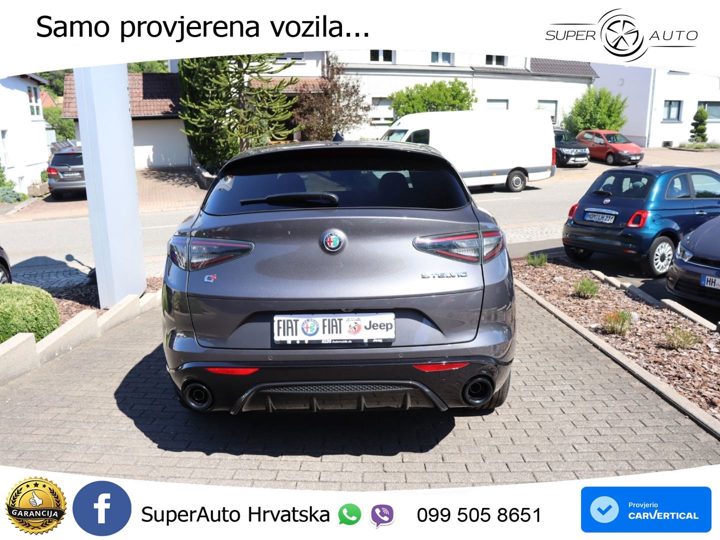 Alfa Romeo Stelvio 2.2 MultiJet II (210 KS) Q4 Automatic LED+GR SJED+ACC