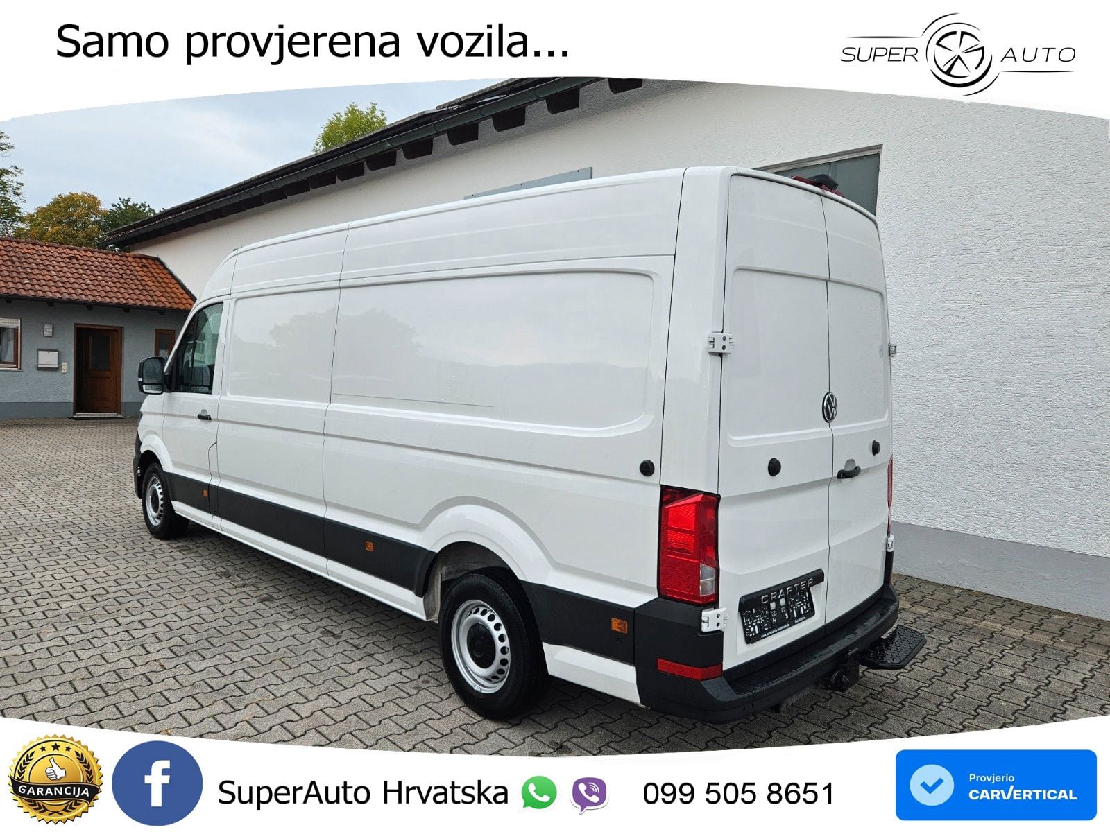 Volkswagen Crafter Kasten 35 lang Hochdach FWD 140 KS