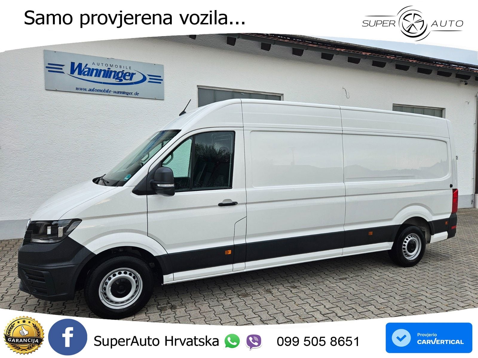 Volkswagen Crafter Kasten 35 lang Hochdach FWD 140 KS
