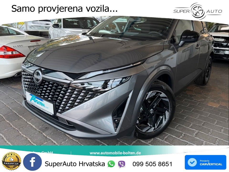 Nissan Qashqai 1.3 DIG-T (158 KS) Xtronic N-Connecta ACC+GR SJED+360+PANO