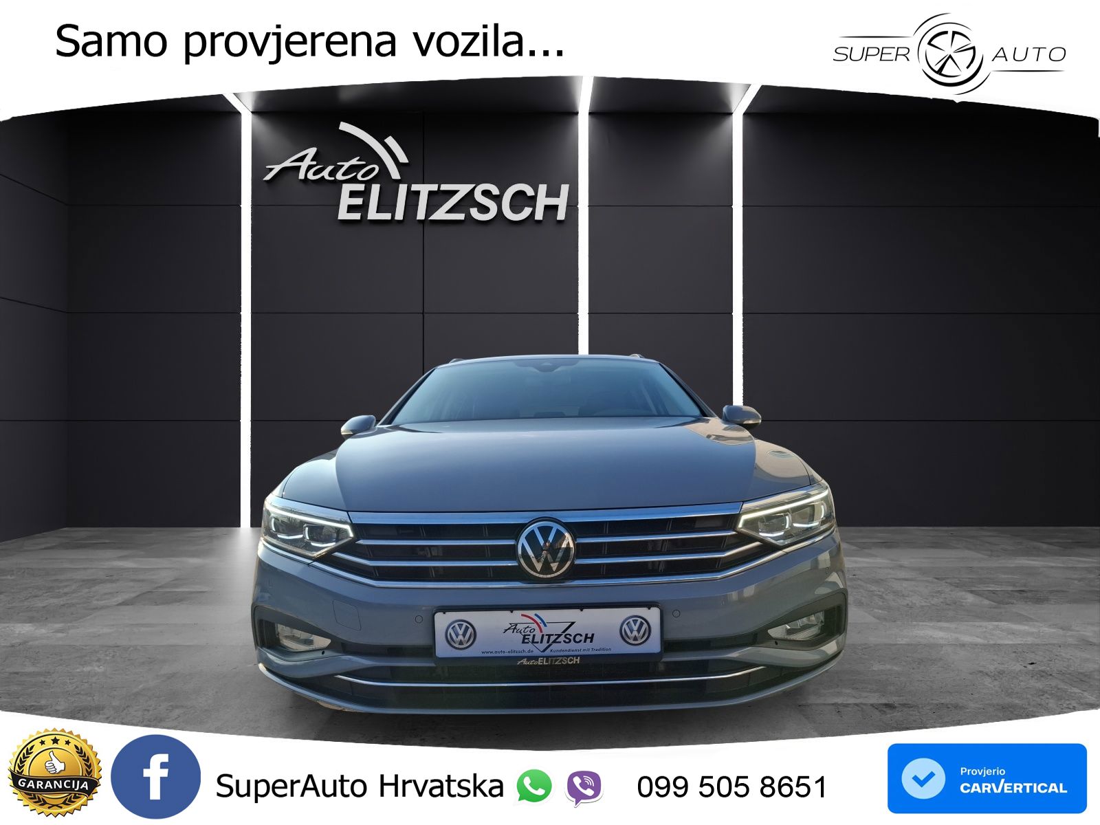 Volkswagen Passat Variant 2.0 TSI (190 KS) DSG Business MATRIX+GR SJED+KAM