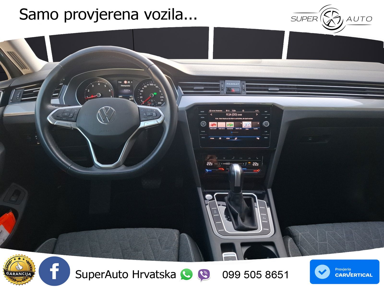 Volkswagen Passat Variant 2.0 TSI (190 KS) DSG Business MATRIX+GR SJED+KAM