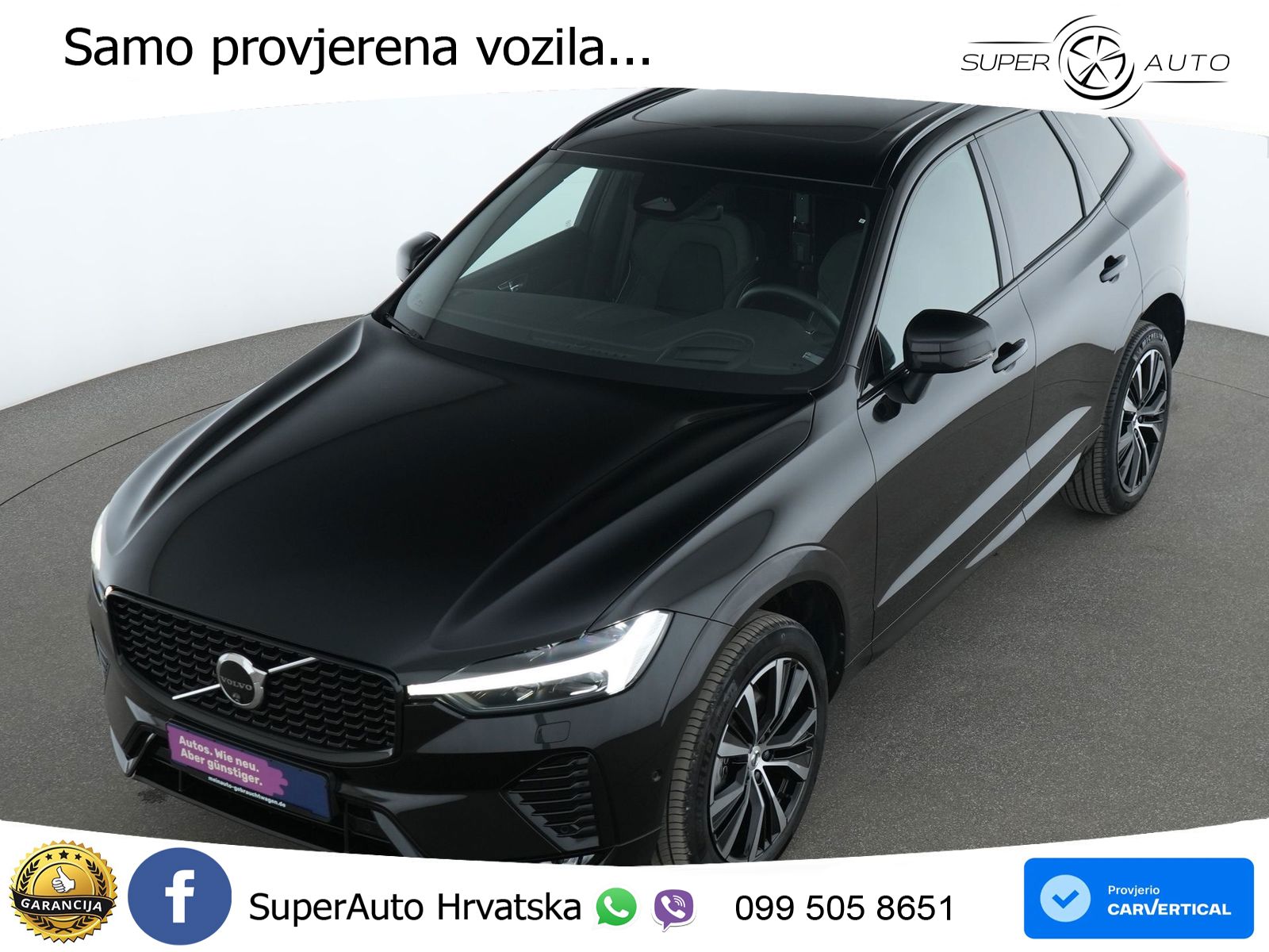 Volvo XC60 B5 Benzin AWD Geartronic ACC+HEAD+4xGR SJED+360+PANO