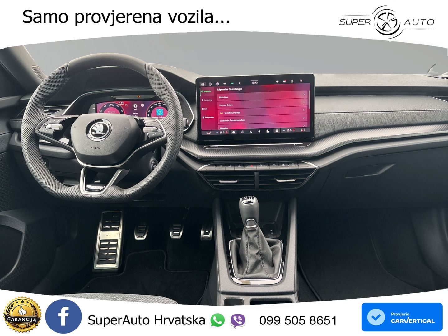 Škoda Octavia Combi 1.5 TSI (150 KS) SportLine LED+GR SJED+ACC