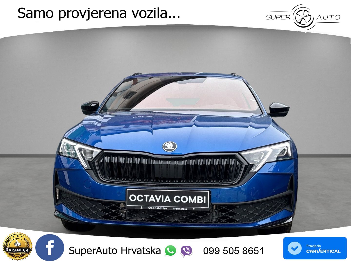 Škoda Octavia Combi 1.5 TSI (150 KS) SportLine LED+GR SJED+ACC