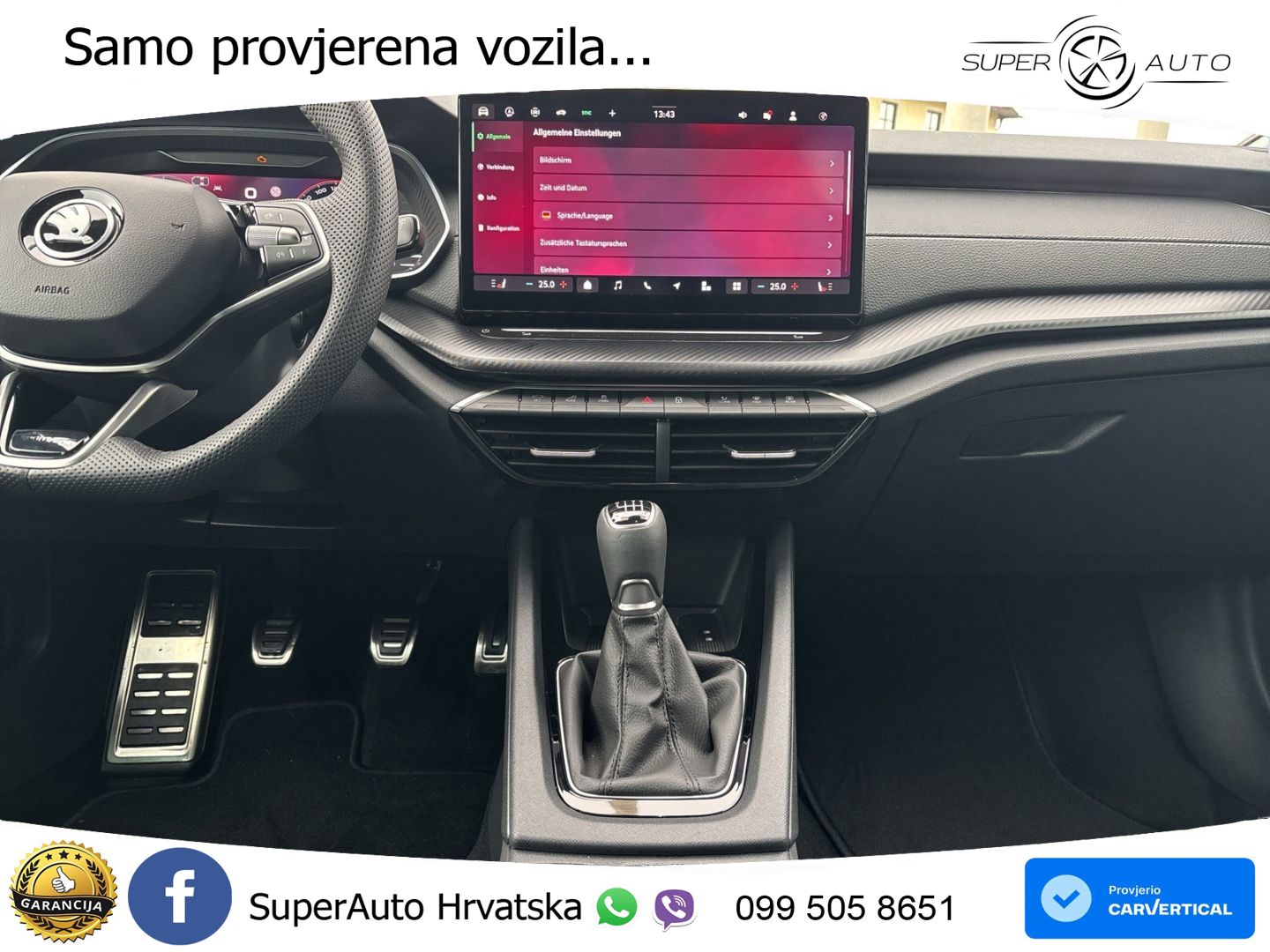 Škoda Octavia Combi 1.5 TSI (150 KS) SportLine LED+GR SJED+ACC