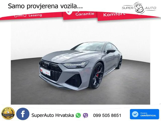 Audi RS7 4.0 TFSI V8 performance (630 KS) quattro tiptronic MATRIX+GR SJED+KAM
