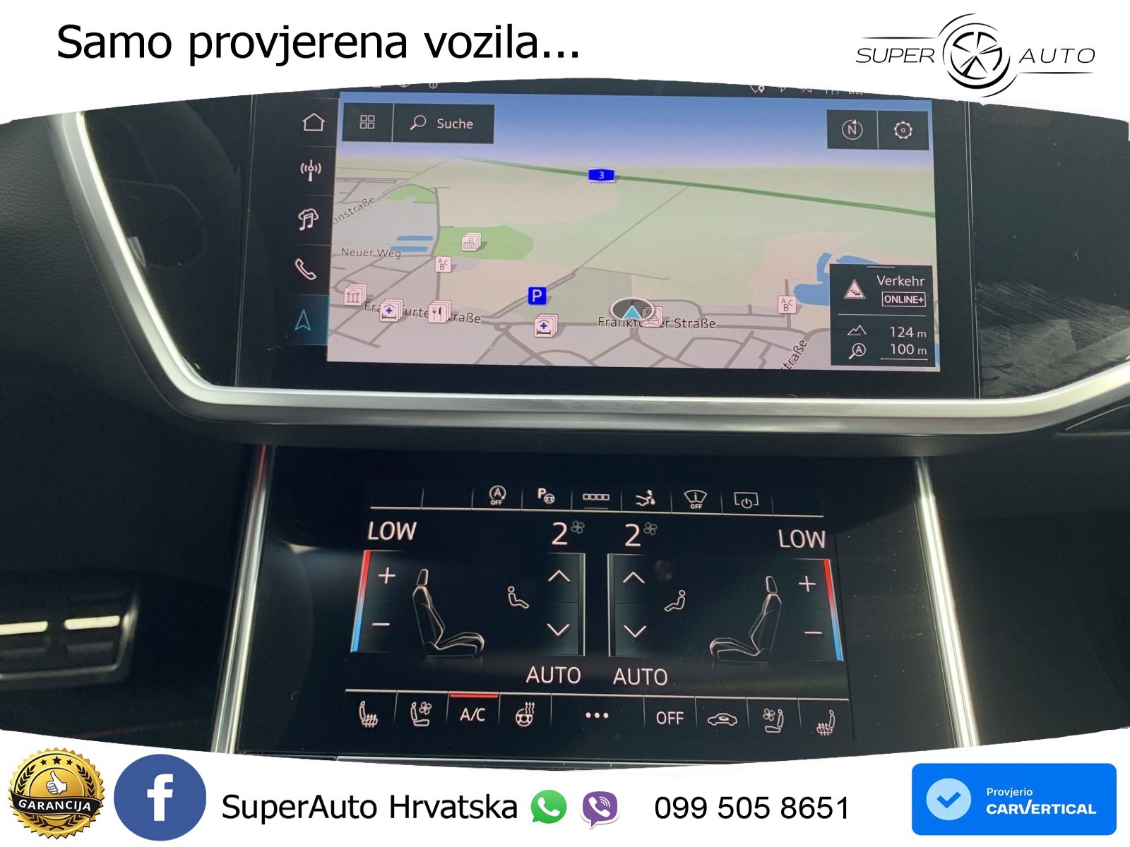 Audi RS7 4.0 TFSI V8 performance (630 KS) quattro tiptronic MATRIX+GR SJED+KAM